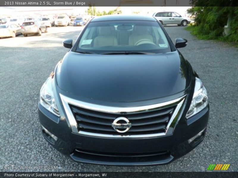 Storm Blue / Beige 2013 Nissan Altima 2.5 SL