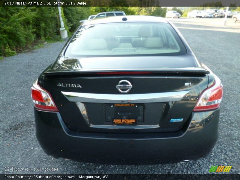 Storm Blue / Beige 2013 Nissan Altima 2.5 SL