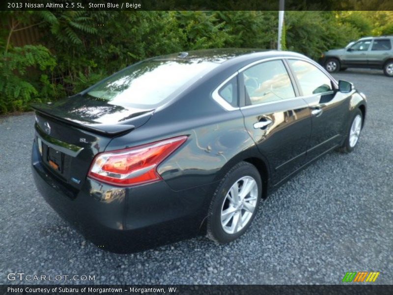 Storm Blue / Beige 2013 Nissan Altima 2.5 SL