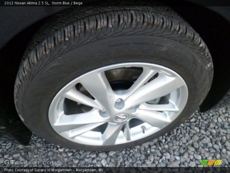 Storm Blue / Beige 2013 Nissan Altima 2.5 SL