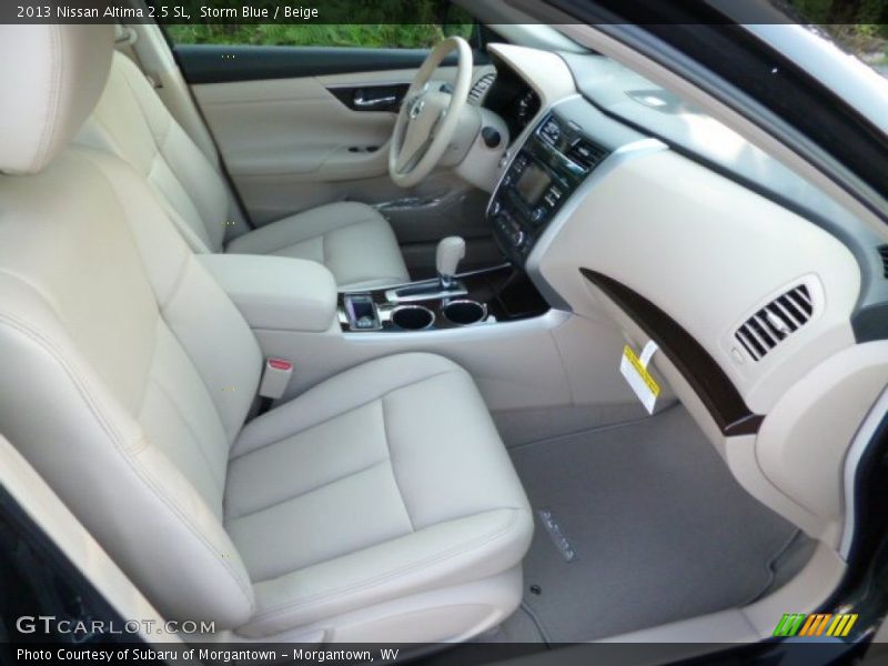 Storm Blue / Beige 2013 Nissan Altima 2.5 SL