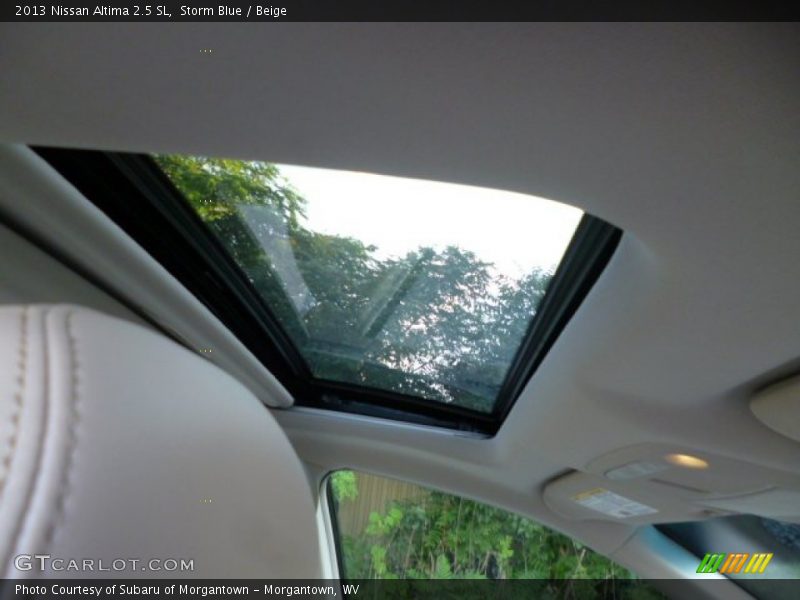 Storm Blue / Beige 2013 Nissan Altima 2.5 SL