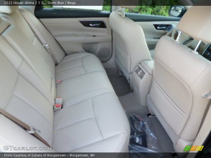 Storm Blue / Beige 2013 Nissan Altima 2.5 SL