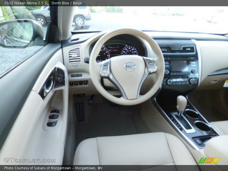 Storm Blue / Beige 2013 Nissan Altima 2.5 SL