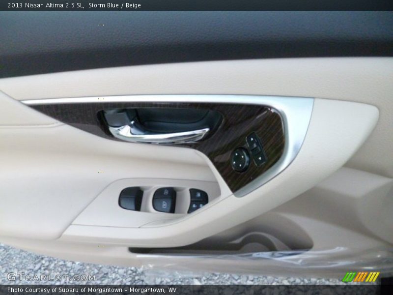 Storm Blue / Beige 2013 Nissan Altima 2.5 SL
