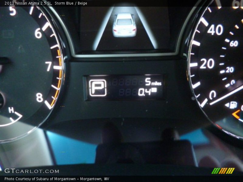 Storm Blue / Beige 2013 Nissan Altima 2.5 SL