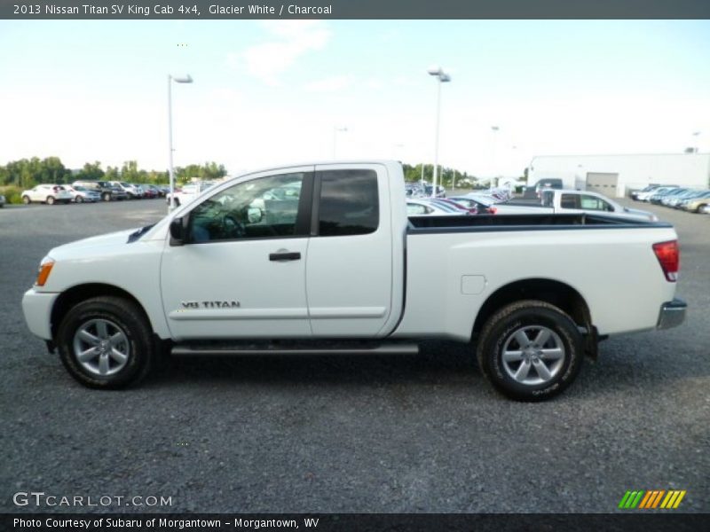 2013 Titan SV King Cab 4x4 Glacier White