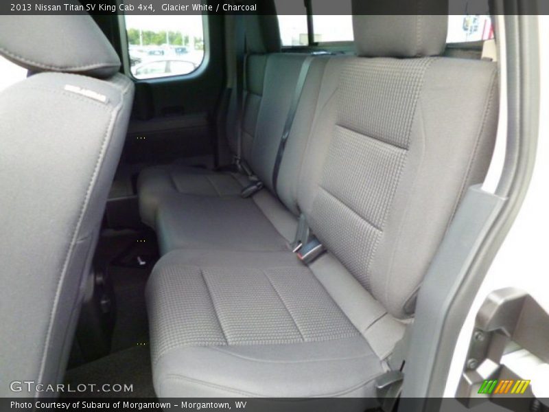 Glacier White / Charcoal 2013 Nissan Titan SV King Cab 4x4