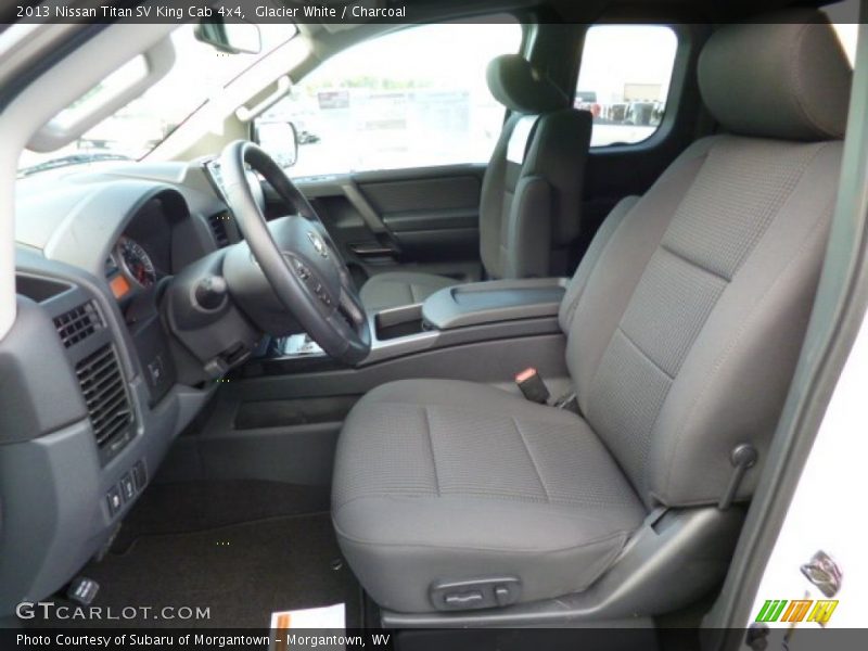  2013 Titan SV King Cab 4x4 Charcoal Interior