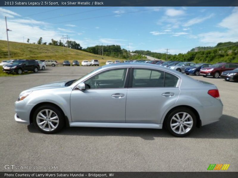 Ice Silver Metallic / Black 2013 Subaru Legacy 2.5i Sport