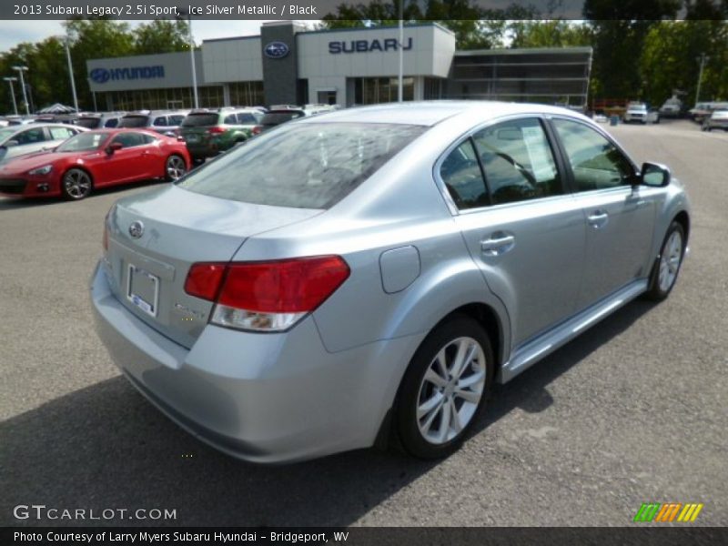 Ice Silver Metallic / Black 2013 Subaru Legacy 2.5i Sport