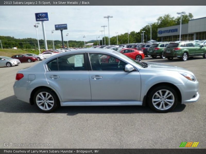 Ice Silver Metallic / Black 2013 Subaru Legacy 2.5i Sport
