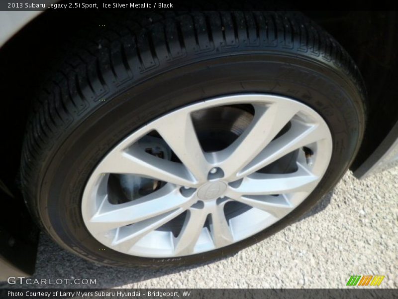 Ice Silver Metallic / Black 2013 Subaru Legacy 2.5i Sport