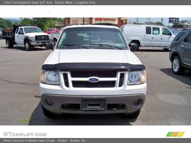 Oxford White / Graphite Grey 2003 Ford Explorer Sport XLT 4x4