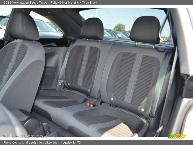 Reflex Silver Metallic / Titan Black 2013 Volkswagen Beetle Turbo