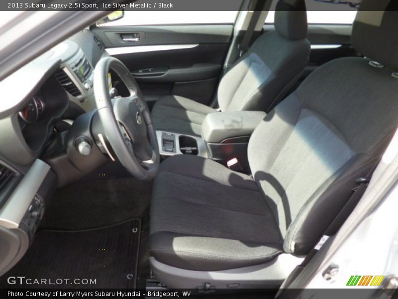 Ice Silver Metallic / Black 2013 Subaru Legacy 2.5i Sport