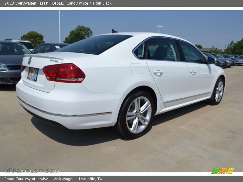Candy White / Titan Black 2013 Volkswagen Passat TDI SEL