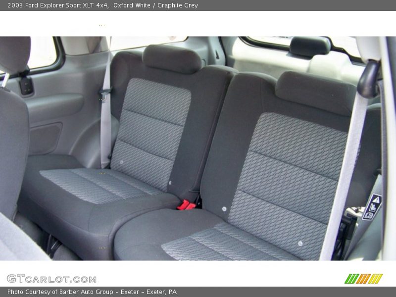 Oxford White / Graphite Grey 2003 Ford Explorer Sport XLT 4x4