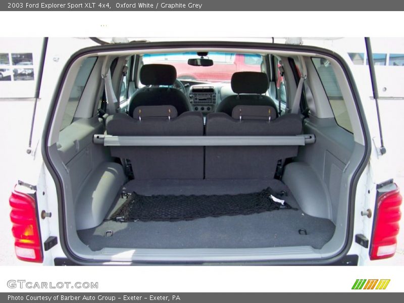 Oxford White / Graphite Grey 2003 Ford Explorer Sport XLT 4x4