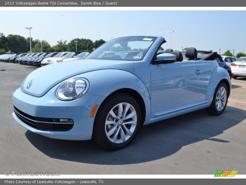 Denim Blue / Quartz 2013 Volkswagen Beetle TDI Convertible