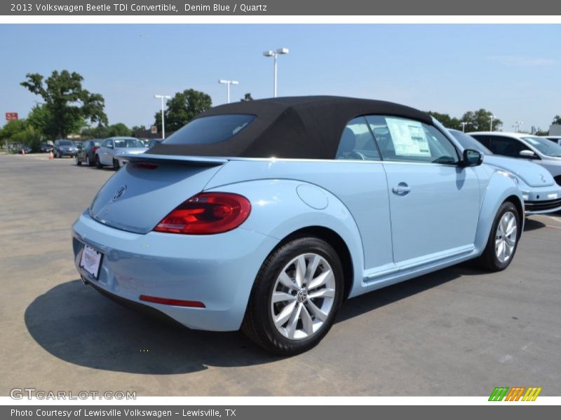 Denim Blue / Quartz 2013 Volkswagen Beetle TDI Convertible