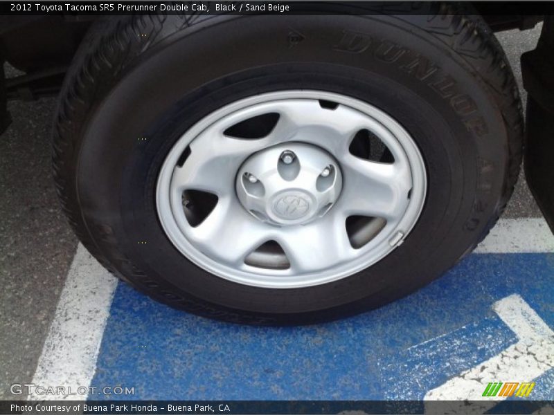 Black / Sand Beige 2012 Toyota Tacoma SR5 Prerunner Double Cab