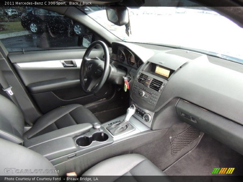 Black / Black 2011 Mercedes-Benz C 300 Sport