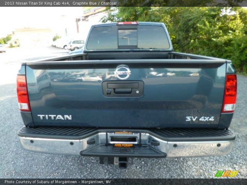 Graphite Blue / Charcoal 2013 Nissan Titan SV King Cab 4x4