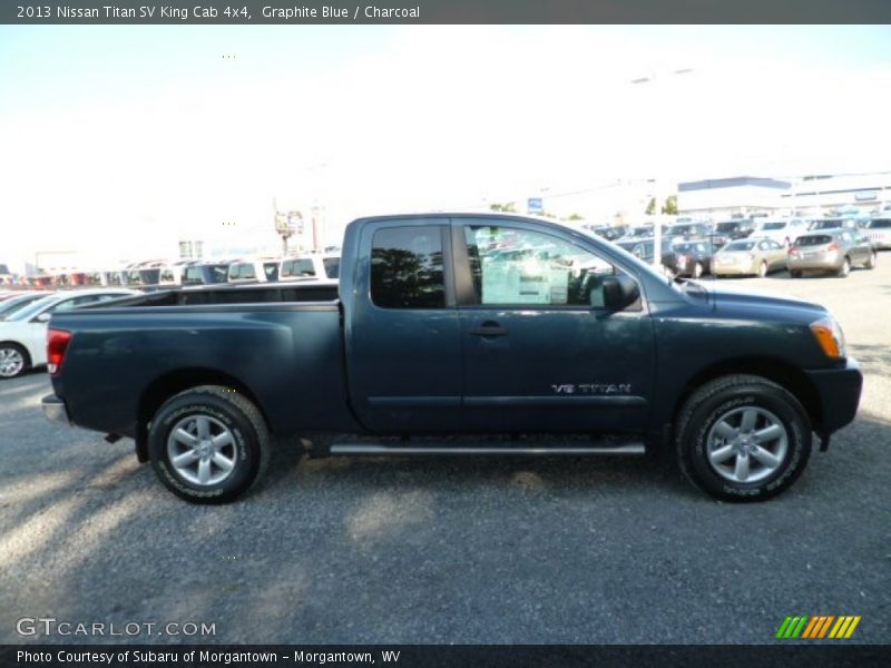 Graphite Blue / Charcoal 2013 Nissan Titan SV King Cab 4x4