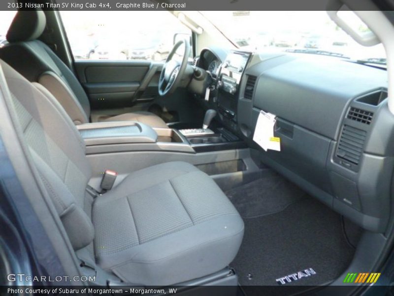 Graphite Blue / Charcoal 2013 Nissan Titan SV King Cab 4x4