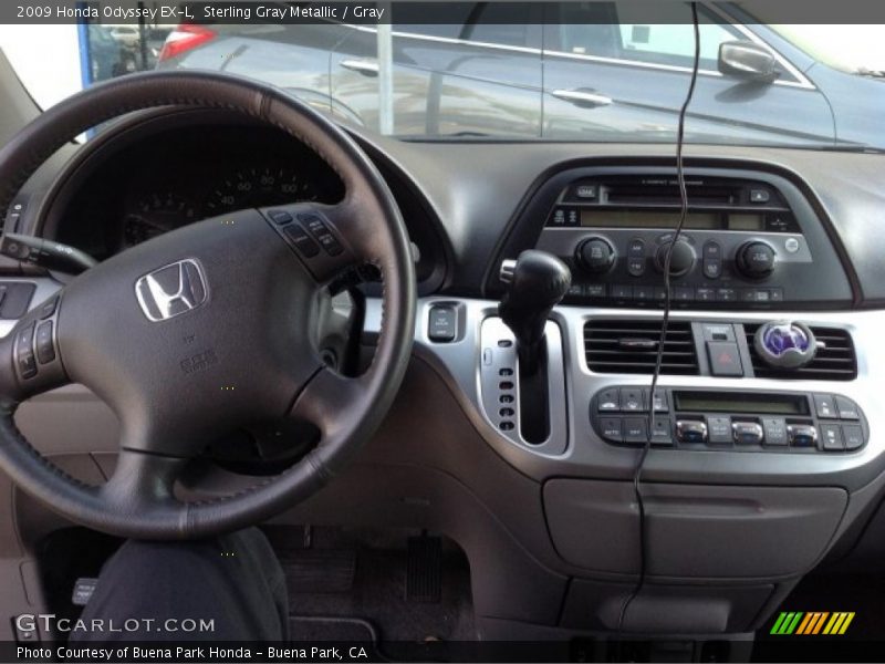 Sterling Gray Metallic / Gray 2009 Honda Odyssey EX-L