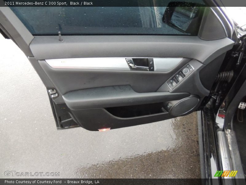Black / Black 2011 Mercedes-Benz C 300 Sport