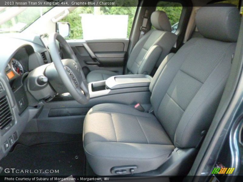 Graphite Blue / Charcoal 2013 Nissan Titan SV King Cab 4x4