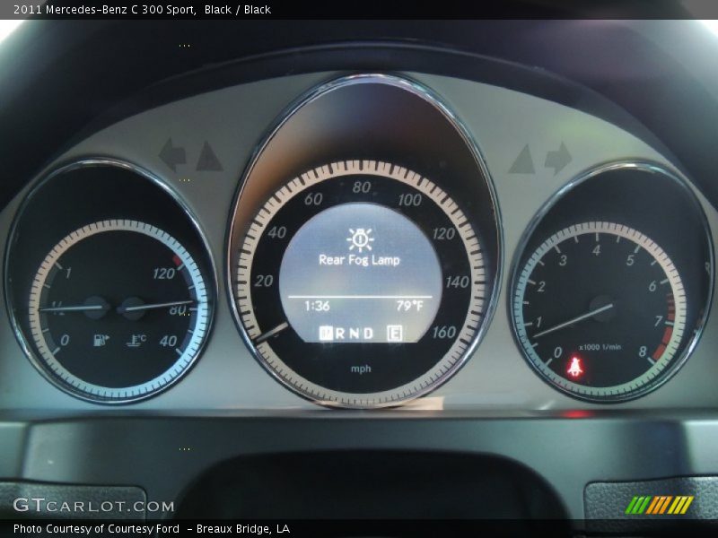 Black / Black 2011 Mercedes-Benz C 300 Sport