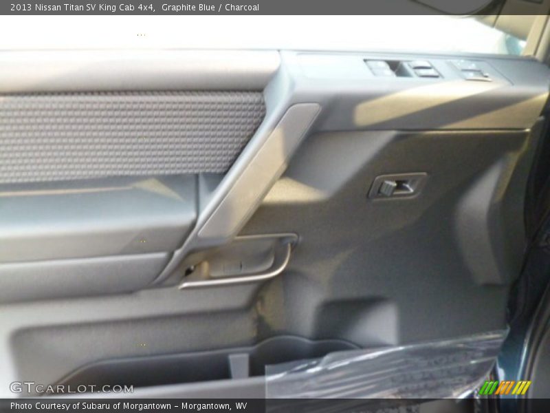 Graphite Blue / Charcoal 2013 Nissan Titan SV King Cab 4x4