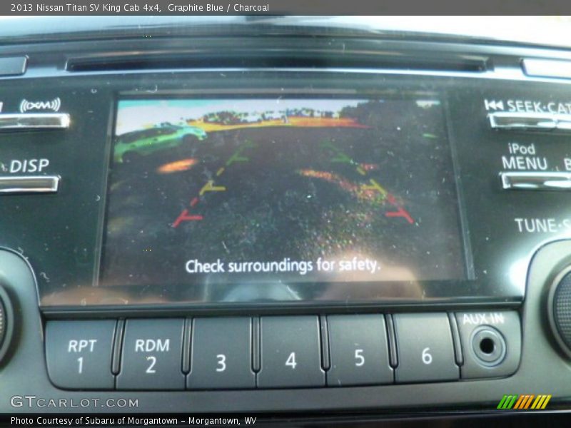 Graphite Blue / Charcoal 2013 Nissan Titan SV King Cab 4x4