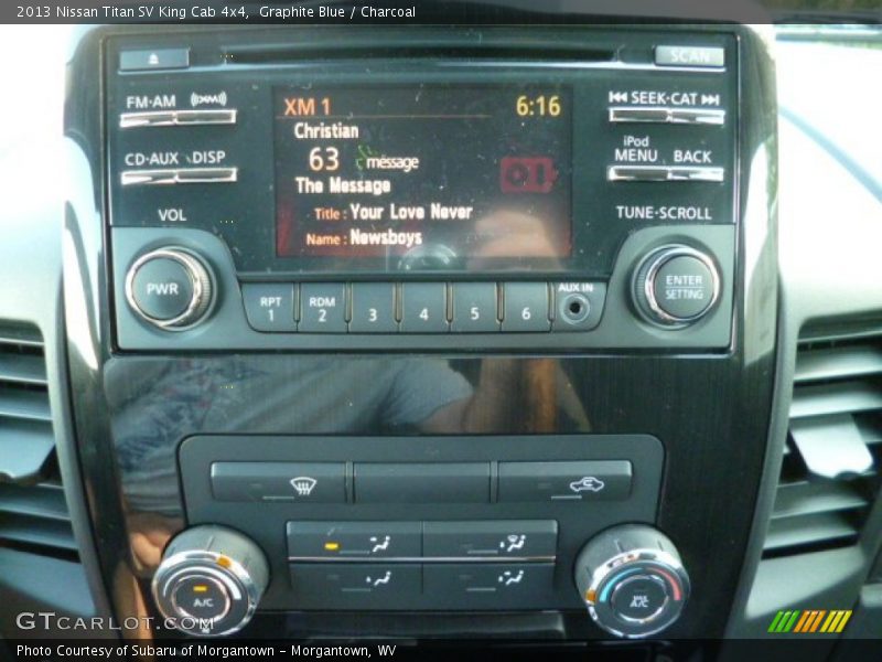 Graphite Blue / Charcoal 2013 Nissan Titan SV King Cab 4x4