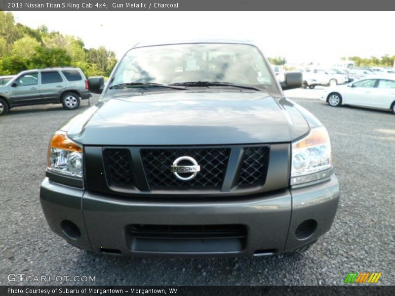 Gun Metallic / Charcoal 2013 Nissan Titan S King Cab 4x4