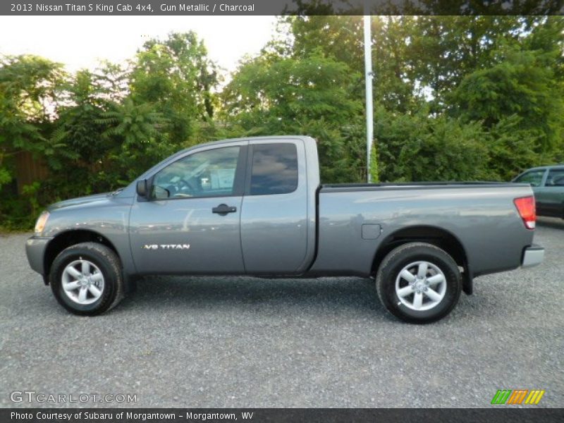  2013 Titan S King Cab 4x4 Gun Metallic