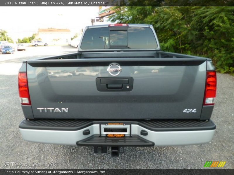 Gun Metallic / Charcoal 2013 Nissan Titan S King Cab 4x4