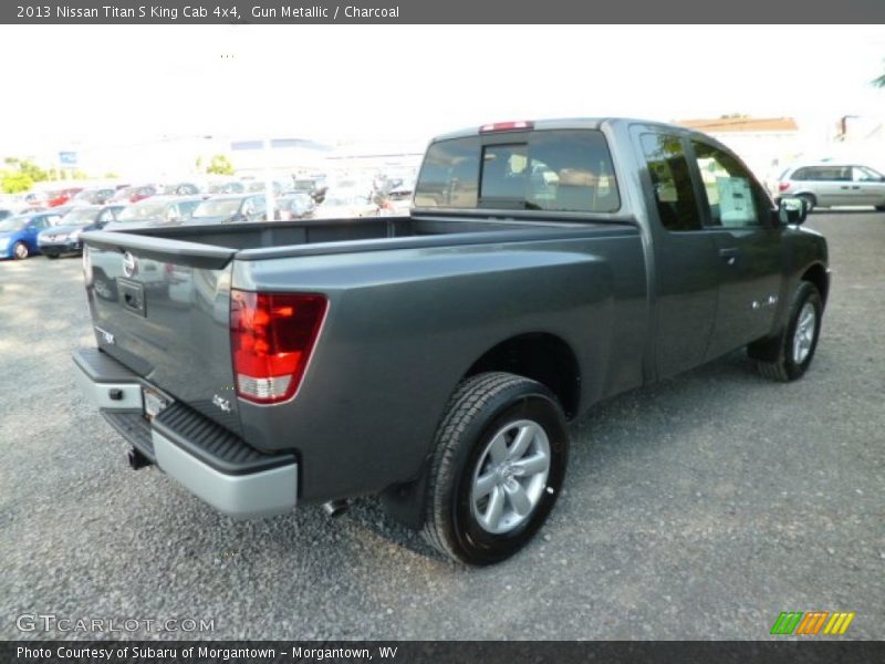 Gun Metallic / Charcoal 2013 Nissan Titan S King Cab 4x4