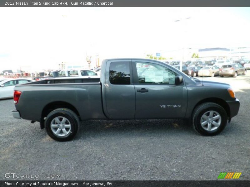 Gun Metallic / Charcoal 2013 Nissan Titan S King Cab 4x4