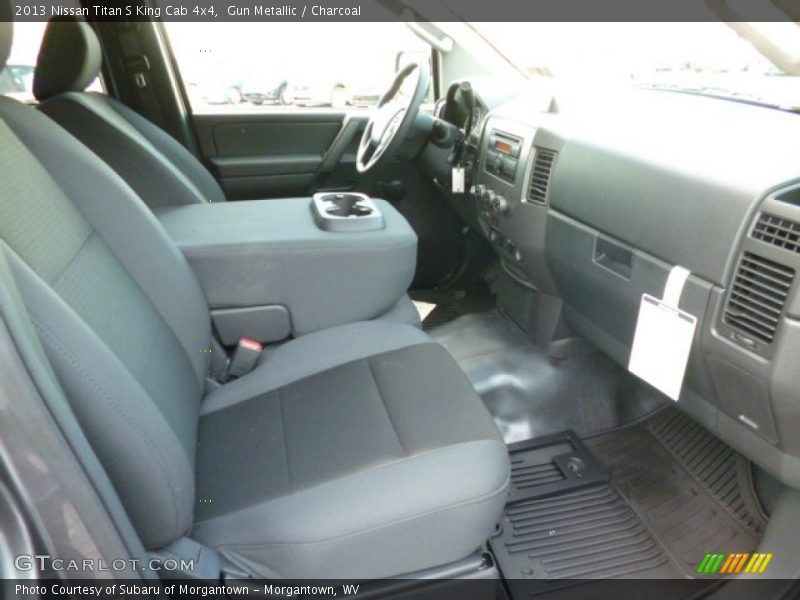 Gun Metallic / Charcoal 2013 Nissan Titan S King Cab 4x4