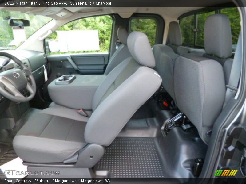 Gun Metallic / Charcoal 2013 Nissan Titan S King Cab 4x4