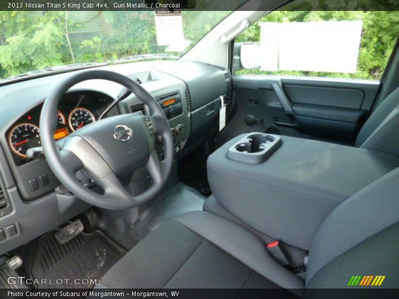 Gun Metallic / Charcoal 2013 Nissan Titan S King Cab 4x4