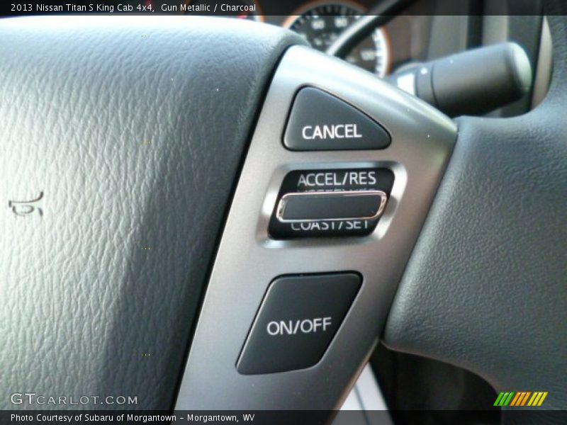 Gun Metallic / Charcoal 2013 Nissan Titan S King Cab 4x4