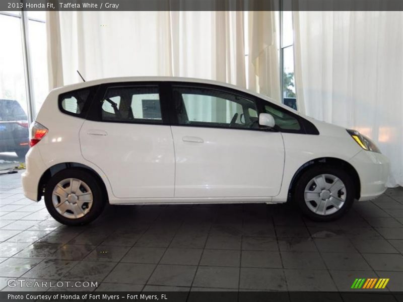 Taffeta White / Gray 2013 Honda Fit