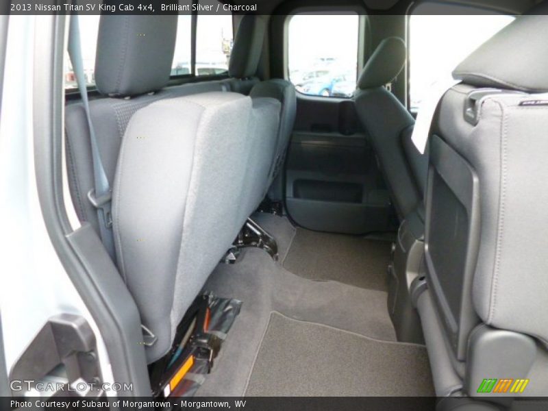 Brilliant Silver / Charcoal 2013 Nissan Titan SV King Cab 4x4