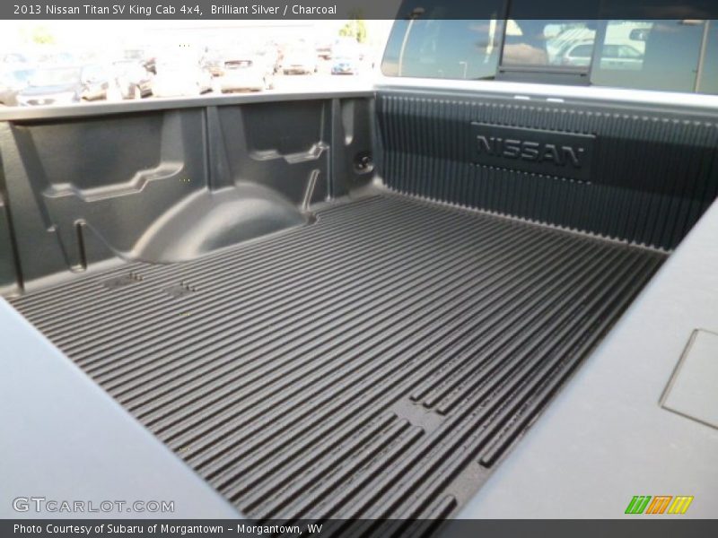 Brilliant Silver / Charcoal 2013 Nissan Titan SV King Cab 4x4