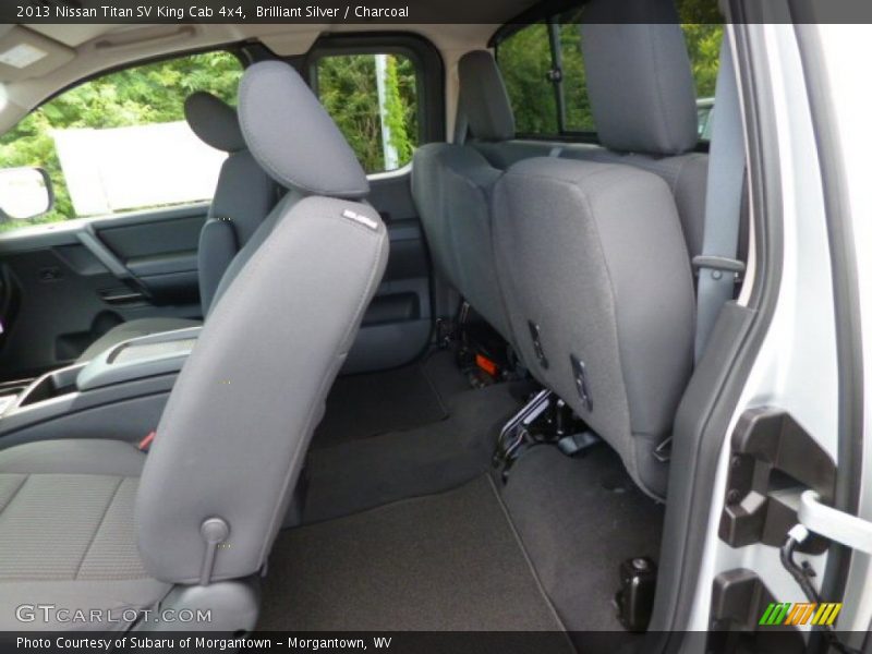 Brilliant Silver / Charcoal 2013 Nissan Titan SV King Cab 4x4